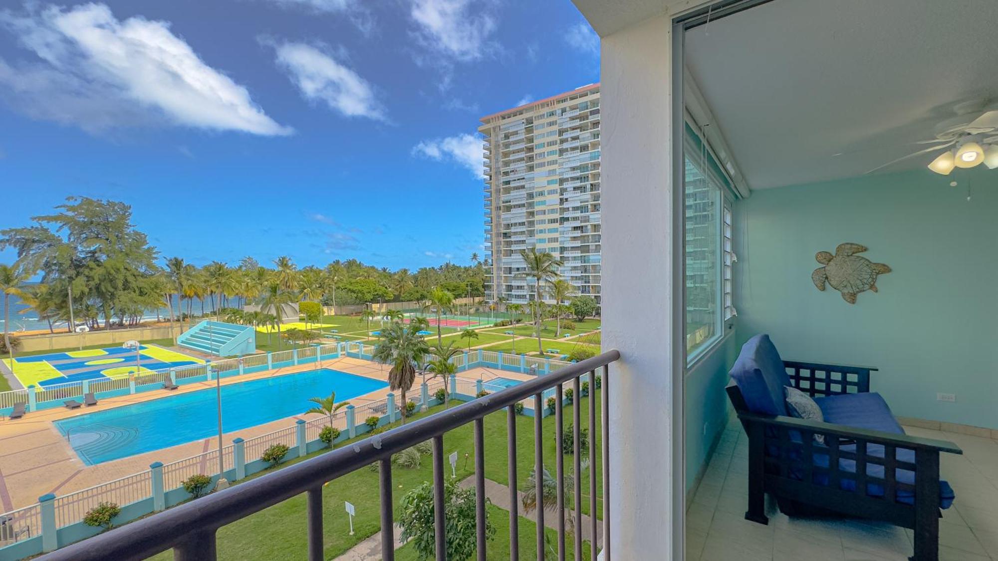 Moana'S Beach Apartment In Luquillo Pr Beach View Eksteriør billede