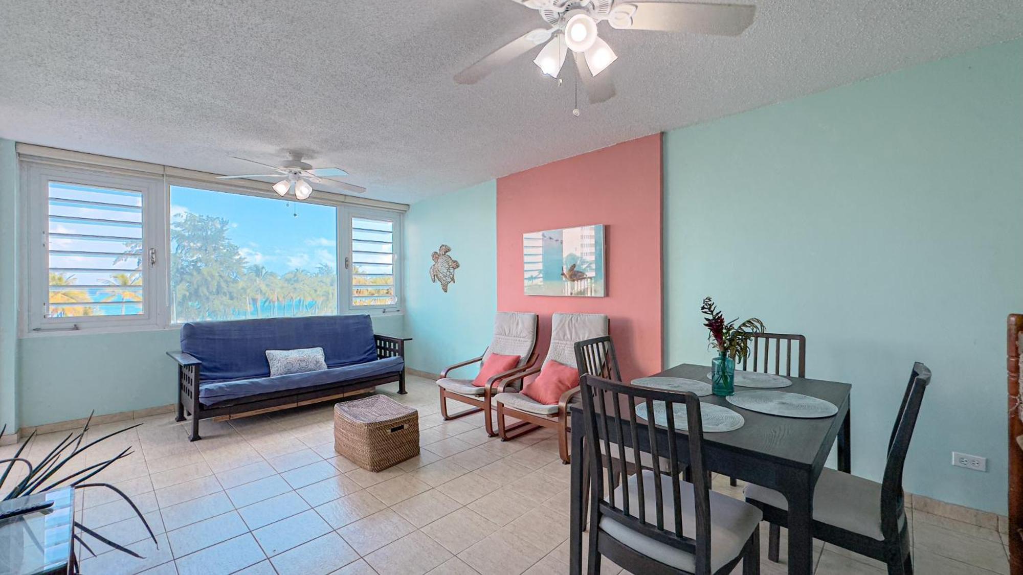 Moana'S Beach Apartment In Luquillo Pr Beach View Eksteriør billede